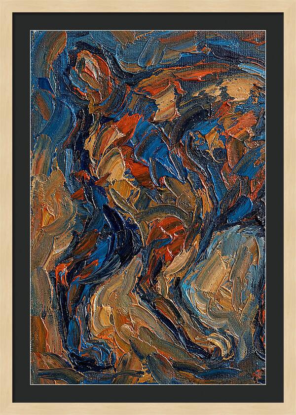 Manx Paletteknife Abstract