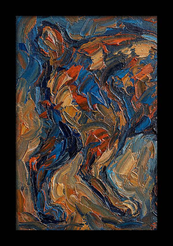 Manx Paletteknife Abstract