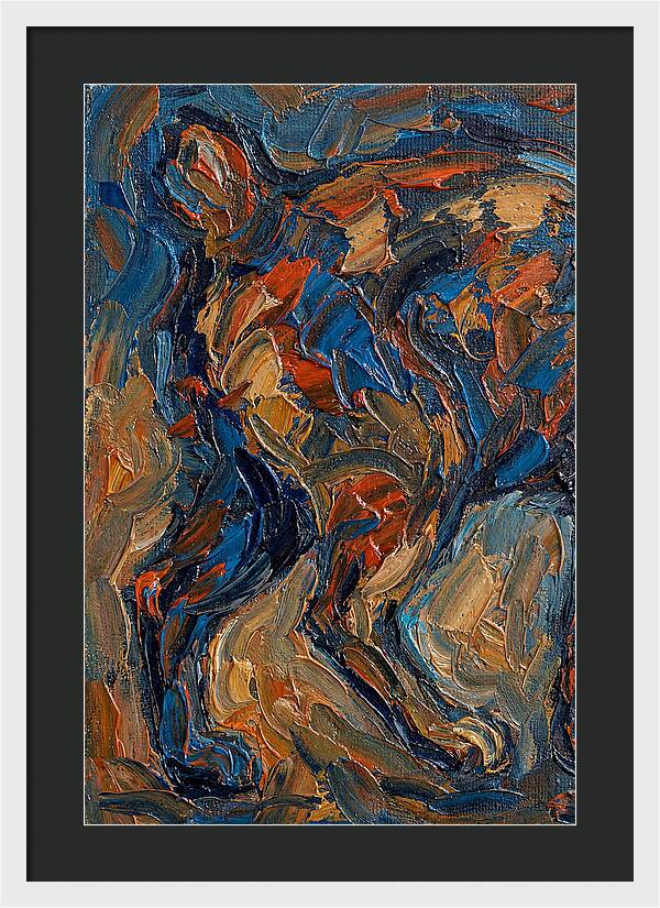 Manx Paletteknife Abstract