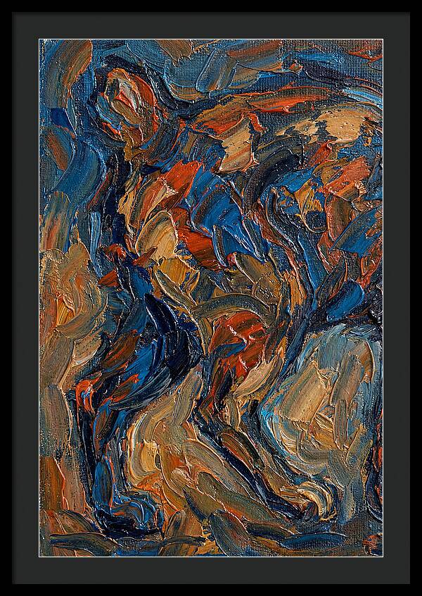 Manx Paletteknife Abstract