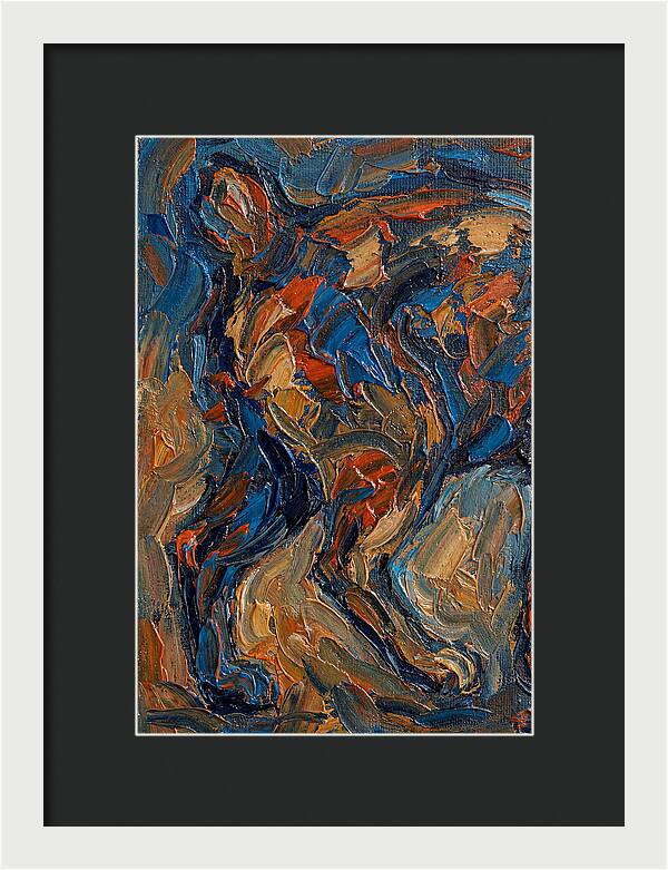 Manx Paletteknife Abstract