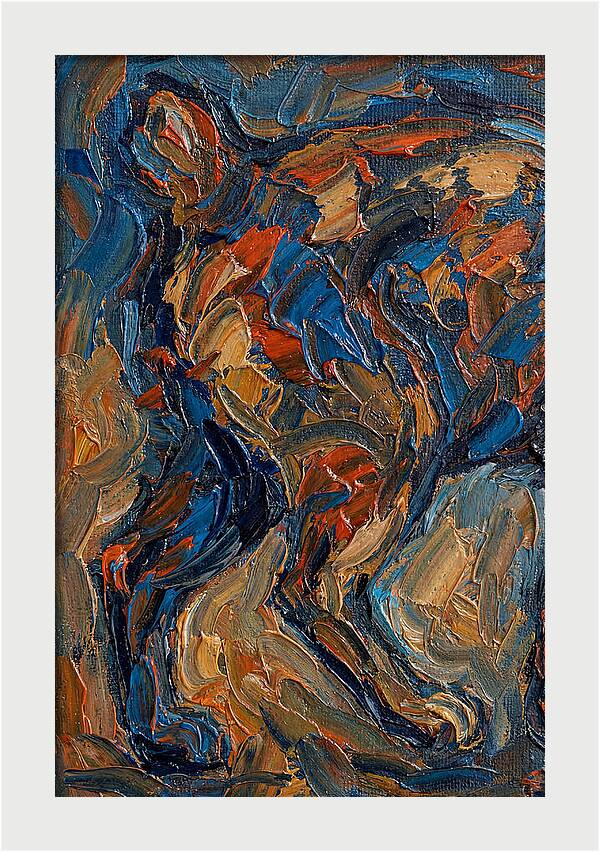 Manx Paletteknife Abstract