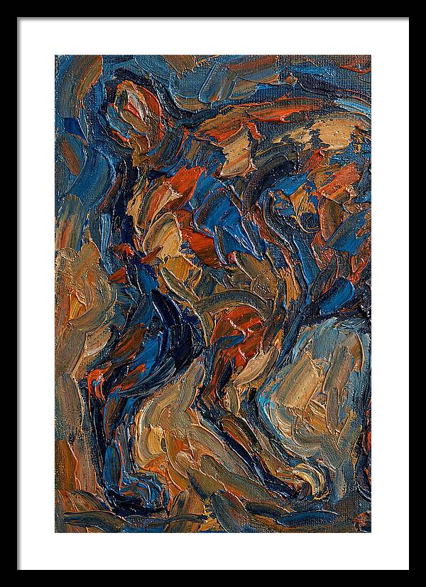 Manx Paletteknife Abstract