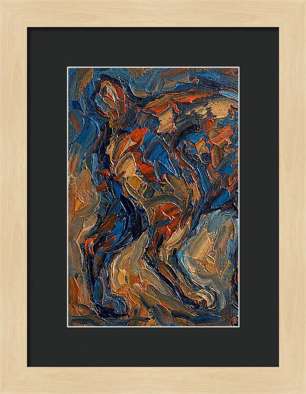 Manx Paletteknife Abstract