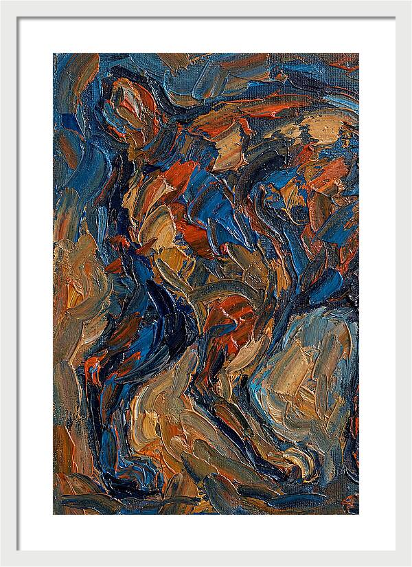 Manx Paletteknife Abstract