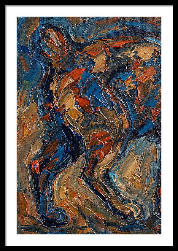 Manx Paletteknife Abstract