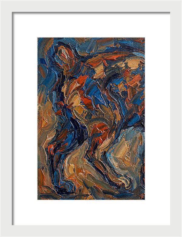 Manx Paletteknife Abstract