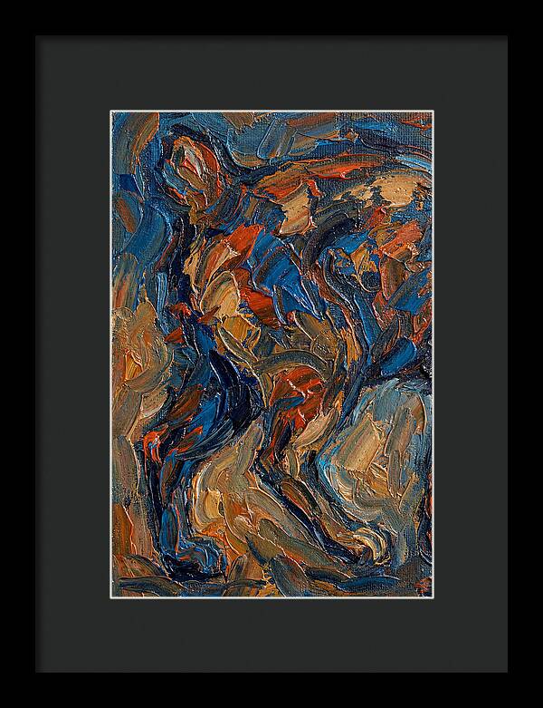 Manx Paletteknife Abstract