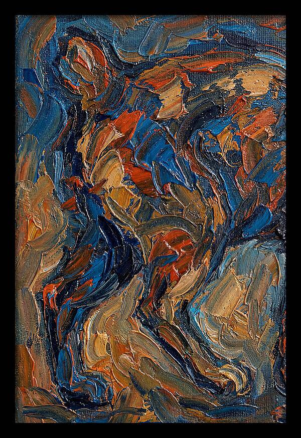 Manx Paletteknife Abstract