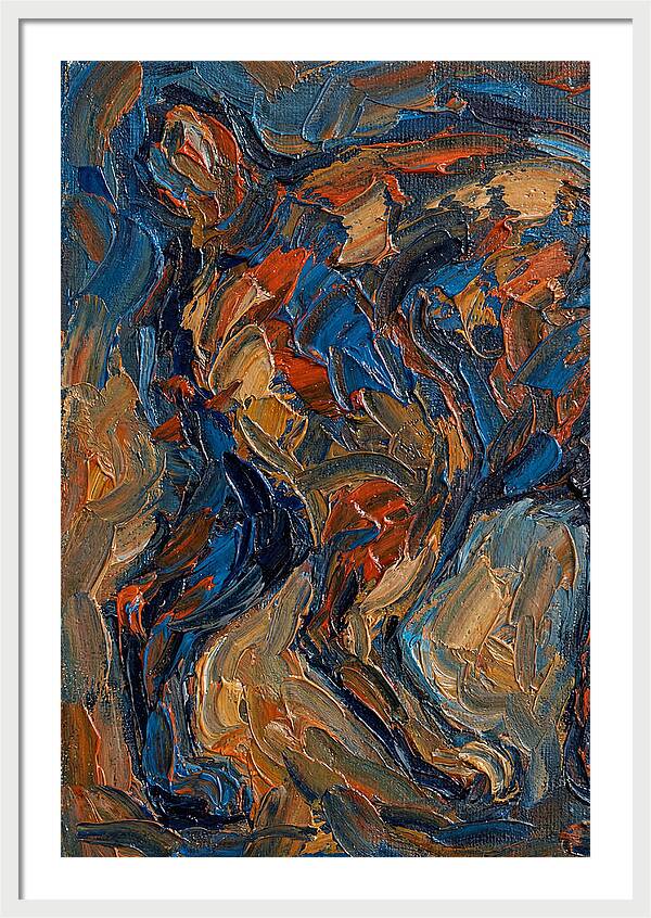 Manx Paletteknife Abstract