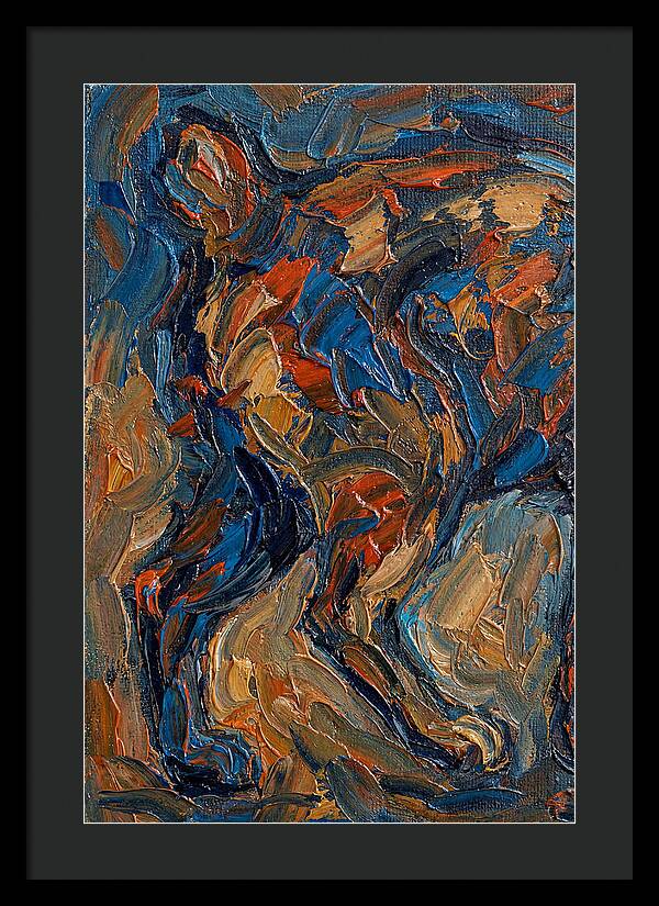 Manx Paletteknife Abstract