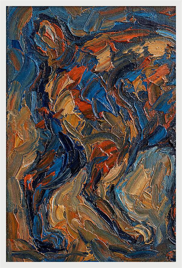 Manx Paletteknife Abstract