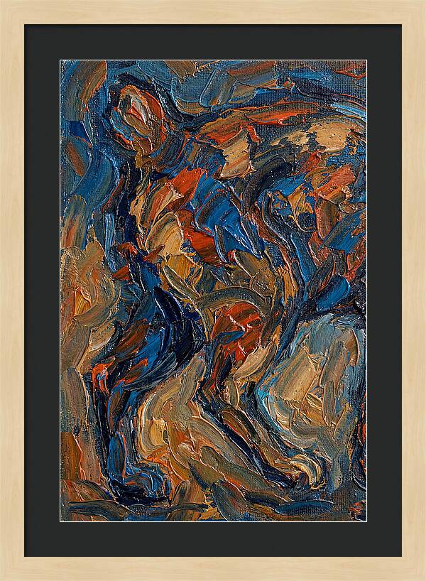 Manx Paletteknife Abstract