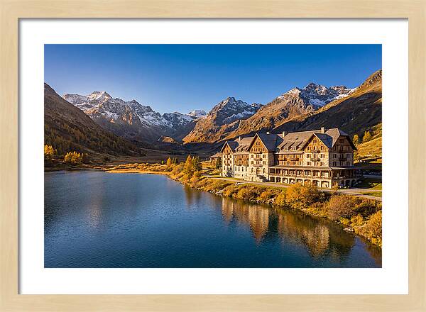 Many Glacier Hotel Reflections
