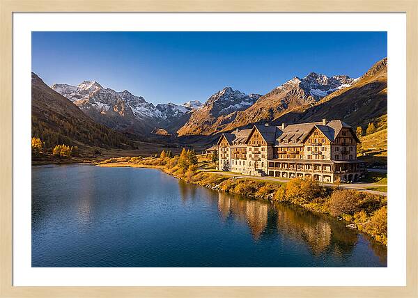 Many Glacier Hotel Reflections