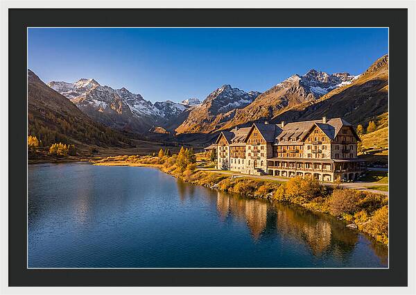 Many Glacier Hotel Reflections