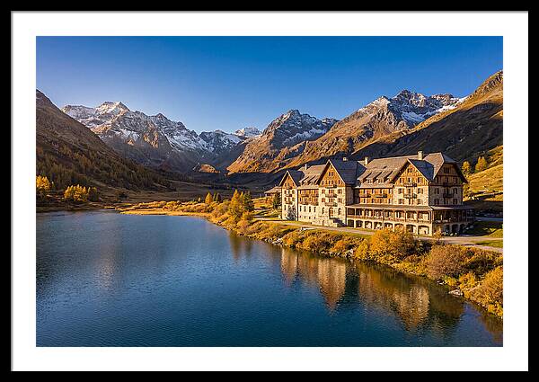 Many Glacier Hotel Reflections