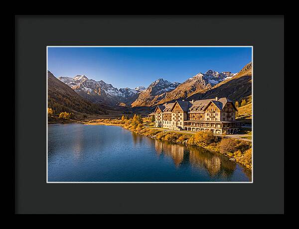 Many Glacier Hotel Reflections