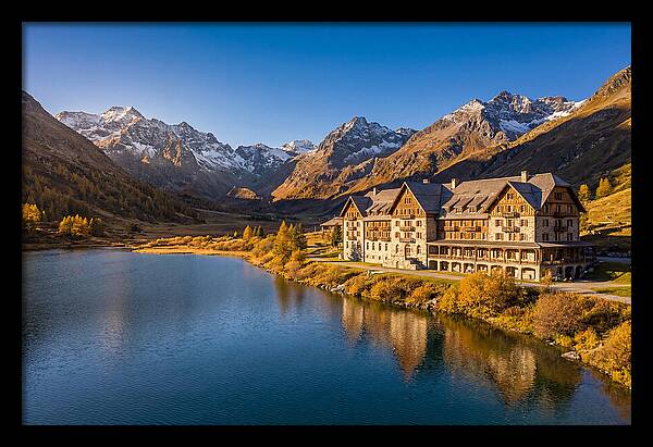 Many Glacier Hotel Reflections