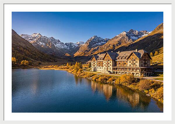Many Glacier Hotel Reflections