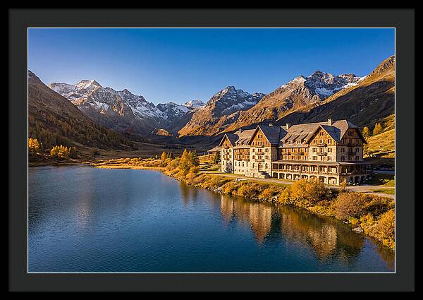 Many Glacier Hotel Reflections
