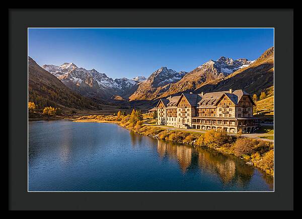 Many Glacier Hotel Reflections