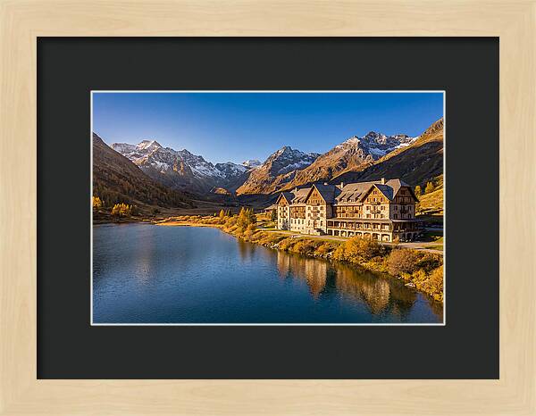 Many Glacier Hotel Reflections