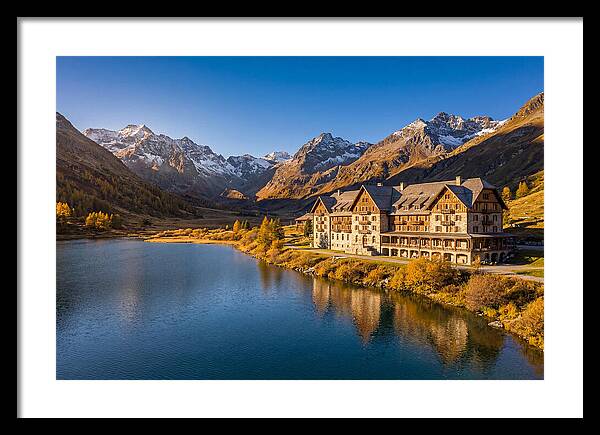 Many Glacier Hotel Reflections