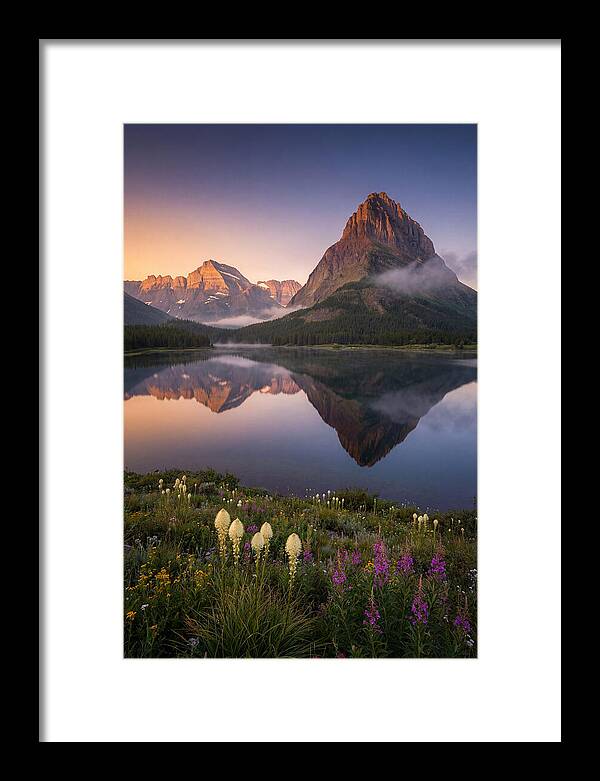 Many Glacier Valley At Dawn