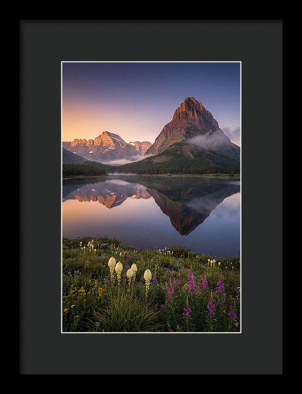 Many Glacier Valley At Dawn