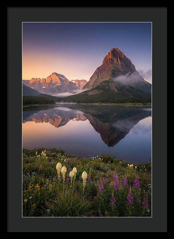 Many Glacier Valley At Dawn