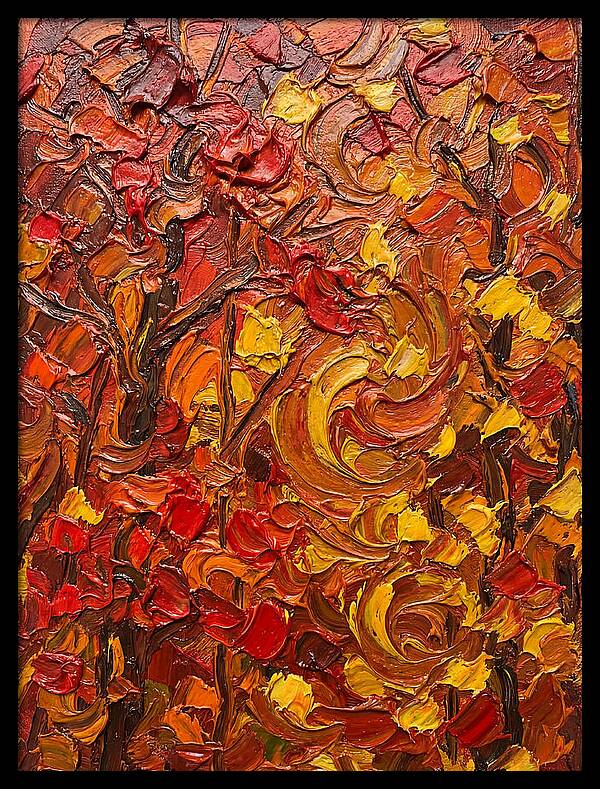 Maple Forest In Autumn