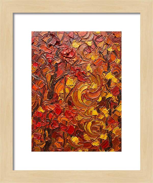 Maple Forest In Autumn