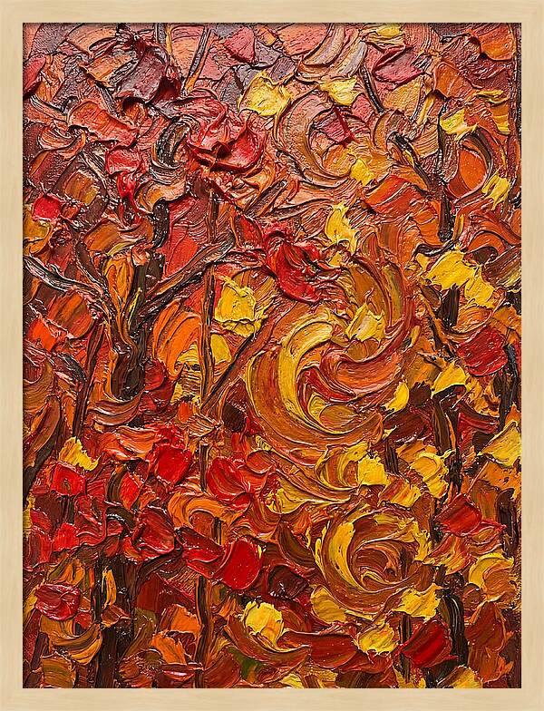 Maple Forest In Autumn