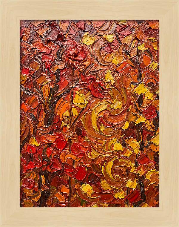 Maple Forest In Autumn