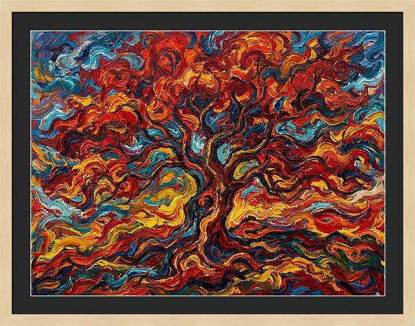 Maple Tree In Flames