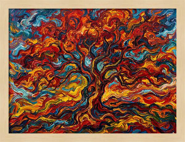 Maple Tree In Flames