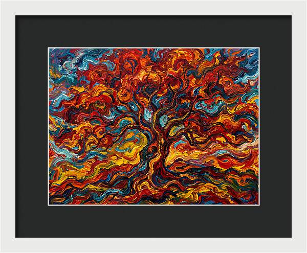 Maple Tree In Flames