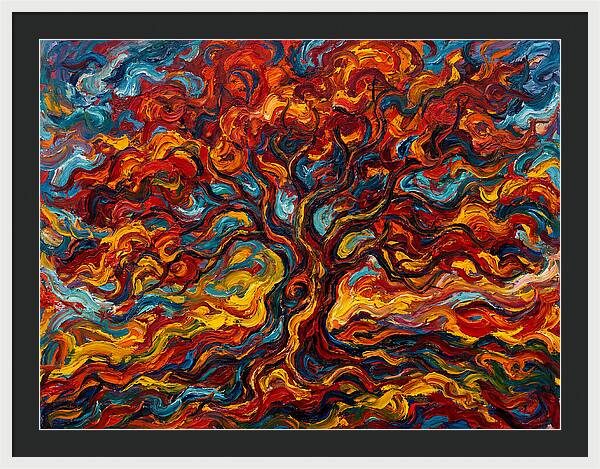 Maple Tree In Flames