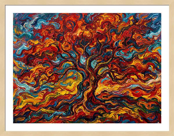 Maple Tree In Flames
