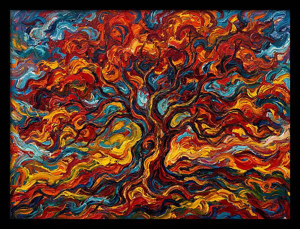 Maple Tree In Flames