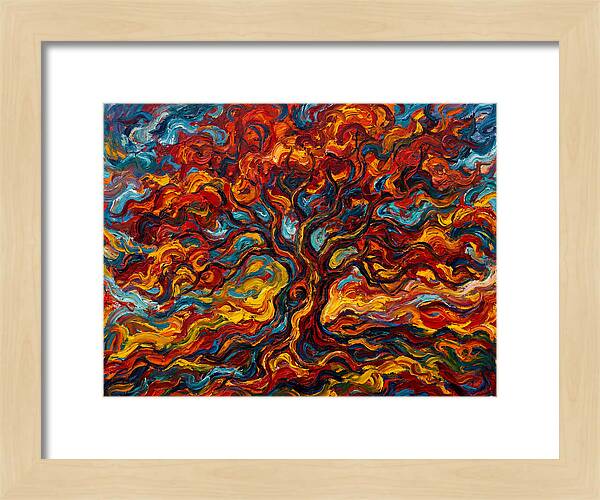 Maple Tree In Flames