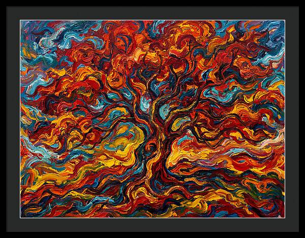 Maple Tree In Flames