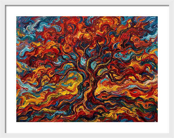 Maple Tree In Flames