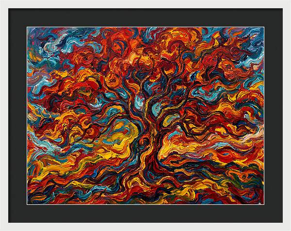 Maple Tree In Flames