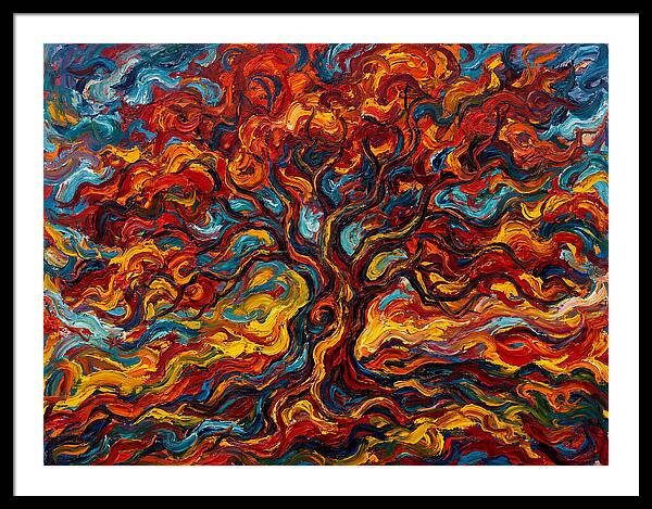 Maple Tree In Flames