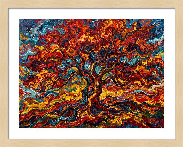 Maple Tree In Flames