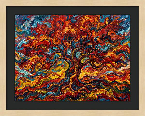 Maple Tree In Flames