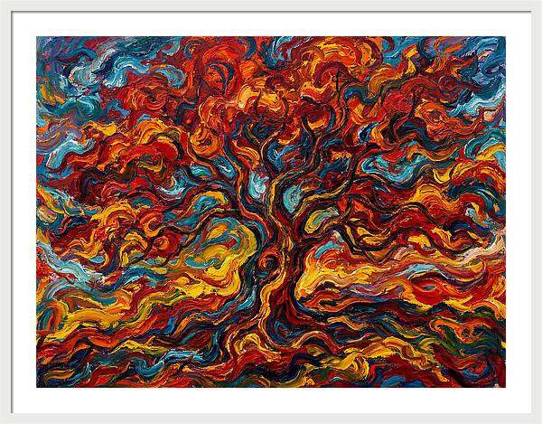 Maple Tree In Flames