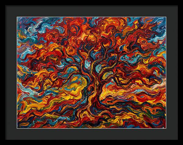 Maple Tree In Flames